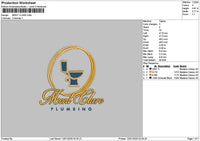 Claretext Embroidery File 6 sizes