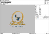 Claretext Embroidery File 6 sizes