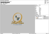 Claretext Embroidery File 6 sizes