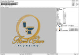 Claretext Embroidery File 6 sizes