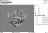 Monterey Bay Embroidery File 4 size