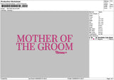 Bridesnames 2509 Embroidery 10 Files