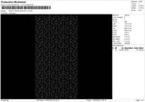 MOTIF RUN N MOTIF TRIPLE-RUN (2file) Embroidery File 6 sizes