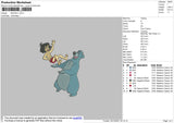 Mougly Embroidery File 4 size