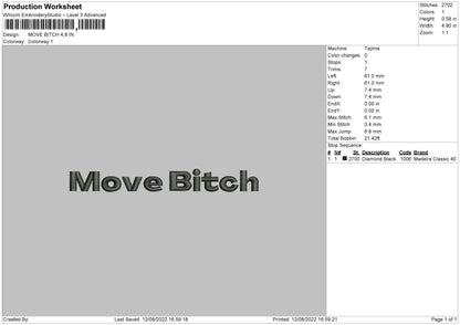 Move Bich Embroidery File 6 sizes