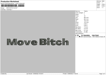 Move Bich Embroidery File 6 sizes