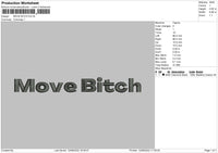 Move Bich Embroidery File 6 sizes