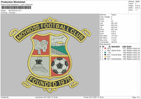 Moyros FC Embroidery File 4 size