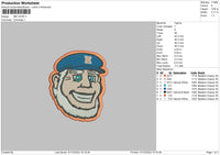 MR Hope Embroidery File 5 sizes