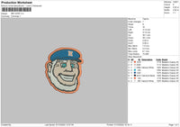 MR Hope Embroidery File 5 sizes