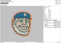 MR Hope Embroidery File 5 sizes