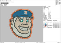 MR Hope Embroidery File 5 sizes