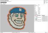 MR Hope Embroidery File 5 sizes