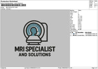 Mritext Embroidery File 6 sizes