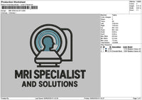 Mritext Embroidery File 6 sizes