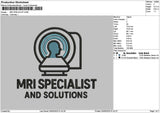 Mritext Embroidery File 6 sizes