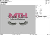 MTH Embroidery File 6 sizes