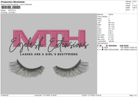 MTH Embroidery File 6 sizes