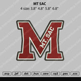 MT SAC Embroidery File 4 size