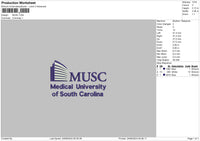 Musc Text Embroidery 2 Files