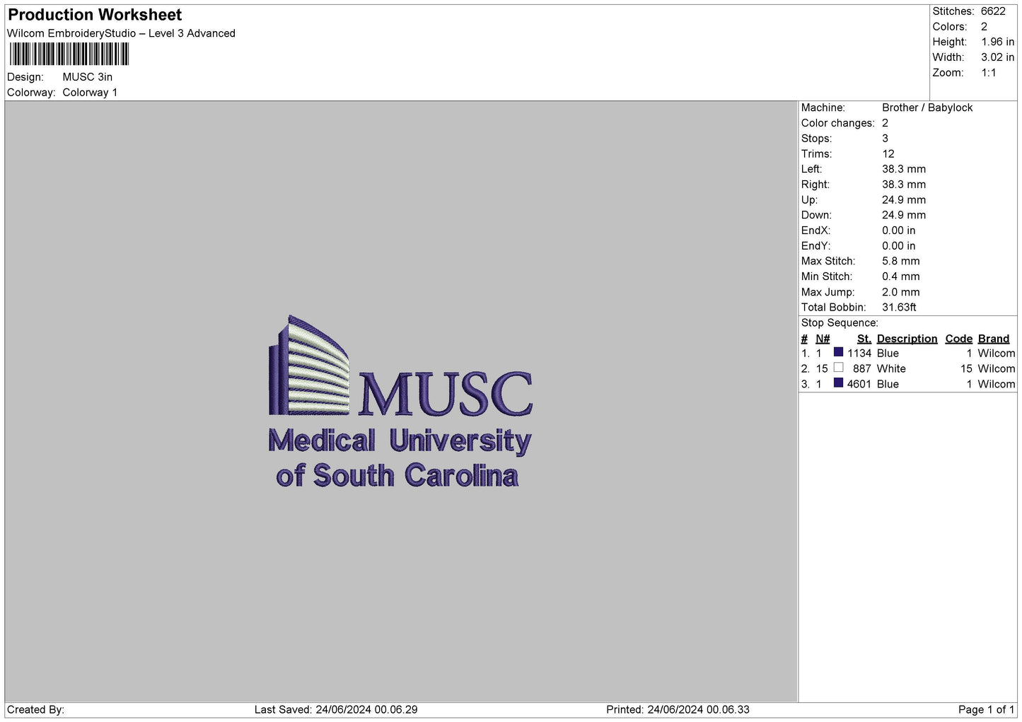 Musc Text Embroidery 2 Files