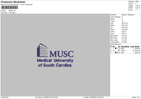 Musc Text Embroidery 2 Files