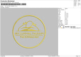 My Cupping Embroidery File 6 sizes