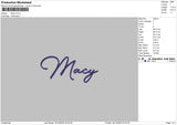 Macy Mila Embroidery 2 Files
