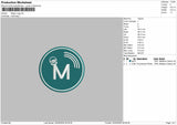 Magic Entertainment Embroidery Design. 3 Files - Multiple Size
