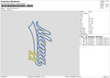 Mama 22 Embroidery File 6 sizes