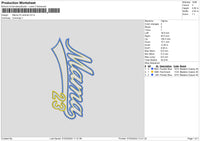 Mama2301 Embroidery File 6 sizes