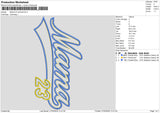 Mama2301 Embroidery File 6 sizes