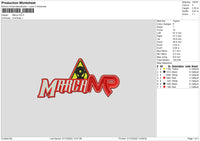Marca Embroidery File 6 sizes