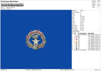 Mariana I Embroidery File 6 sizes