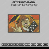 Mery Saotome Embroidery File 5 sizes