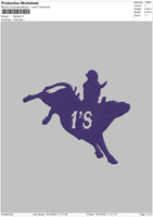 Matador Embroidery File 5 size
