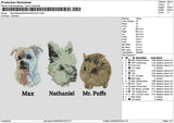 Animals 1904 Embroidery File 6 sizes