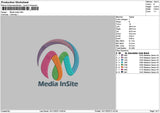 Mediatext 1411 Embroidery File 6 sizes
