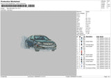 Mercedes Benz Embroidery File 5 sizes