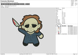 Michael Chibi Embroidery File 6 sizes