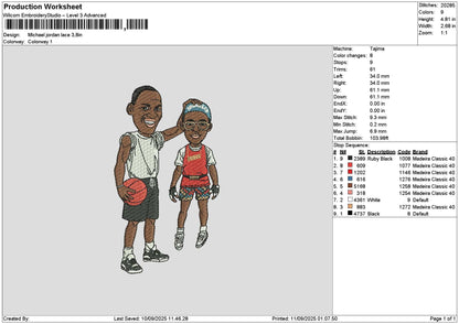 Players 1109 Embroidery File 6 sizes