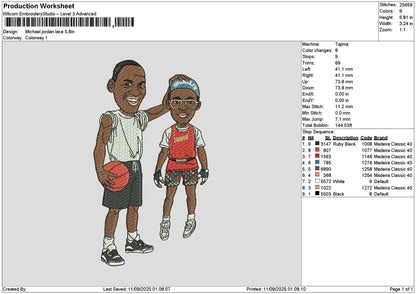 Players 1109 Embroidery File 6 sizes