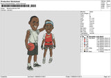 Players 1109 Embroidery File 6 sizes