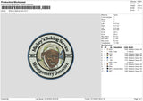 Mickeyscircle Embroidery File 6 sizes