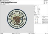 Mickeyscircle Embroidery File 6 sizes