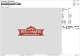 Milk N Cookie Embroidery File 6 sizes