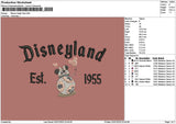 Dland Minnie 0207 Embroidery File 6 sizes