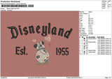 Dland Minnie 0207 Embroidery File 6 sizes