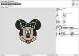 Minniedracula Embroidery File 6 sizes