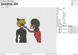 Miraculous Embroidery File 6 sizes